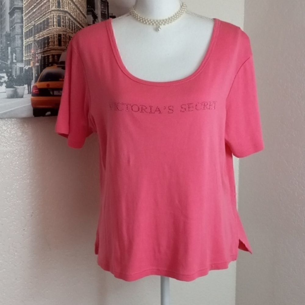 Victoria Secret pink t shirt.size M.good condition